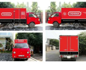 Chữ nổi quảng cáo xe OSHIMA