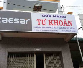 Bảng hiệu công ty Caesar