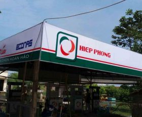 Gia công bảng hiệu công ty
