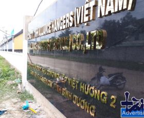Chữ inox vàng bình dương